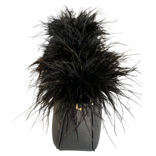 Borsa a spalla M BRC Massimo Braccialini Sweet 400 pelle nera