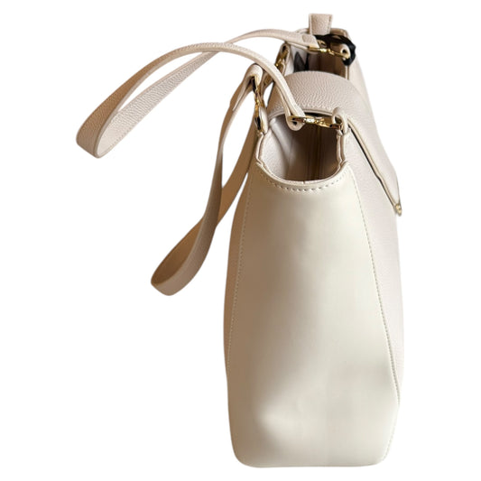 Borsa donna a spalla Atelier Du Sac Christelle ecopelle beige