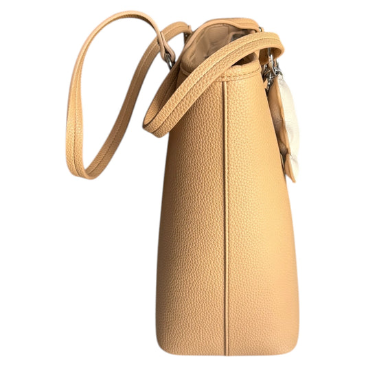 Borsa donna a spalla Pash Bag Janine ecopelle cammello