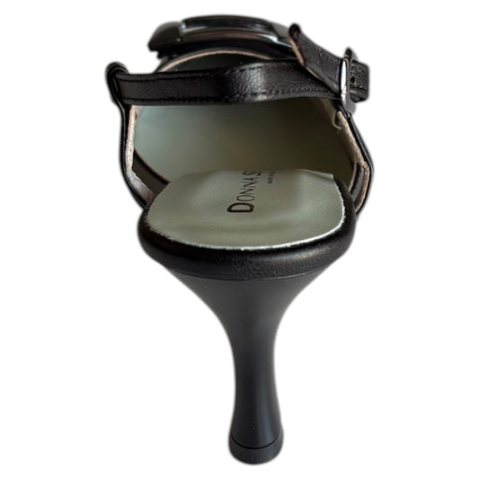 Decoltè in pelle nera Donna Serena