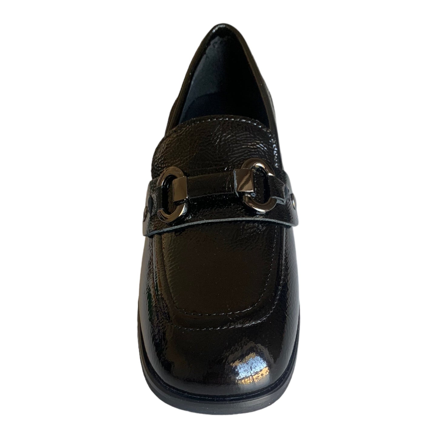 Mocassini donna in naplak nero Illuminal Dora