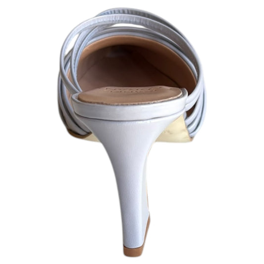 Sabot Isabel Ferranti in pelle azzurra