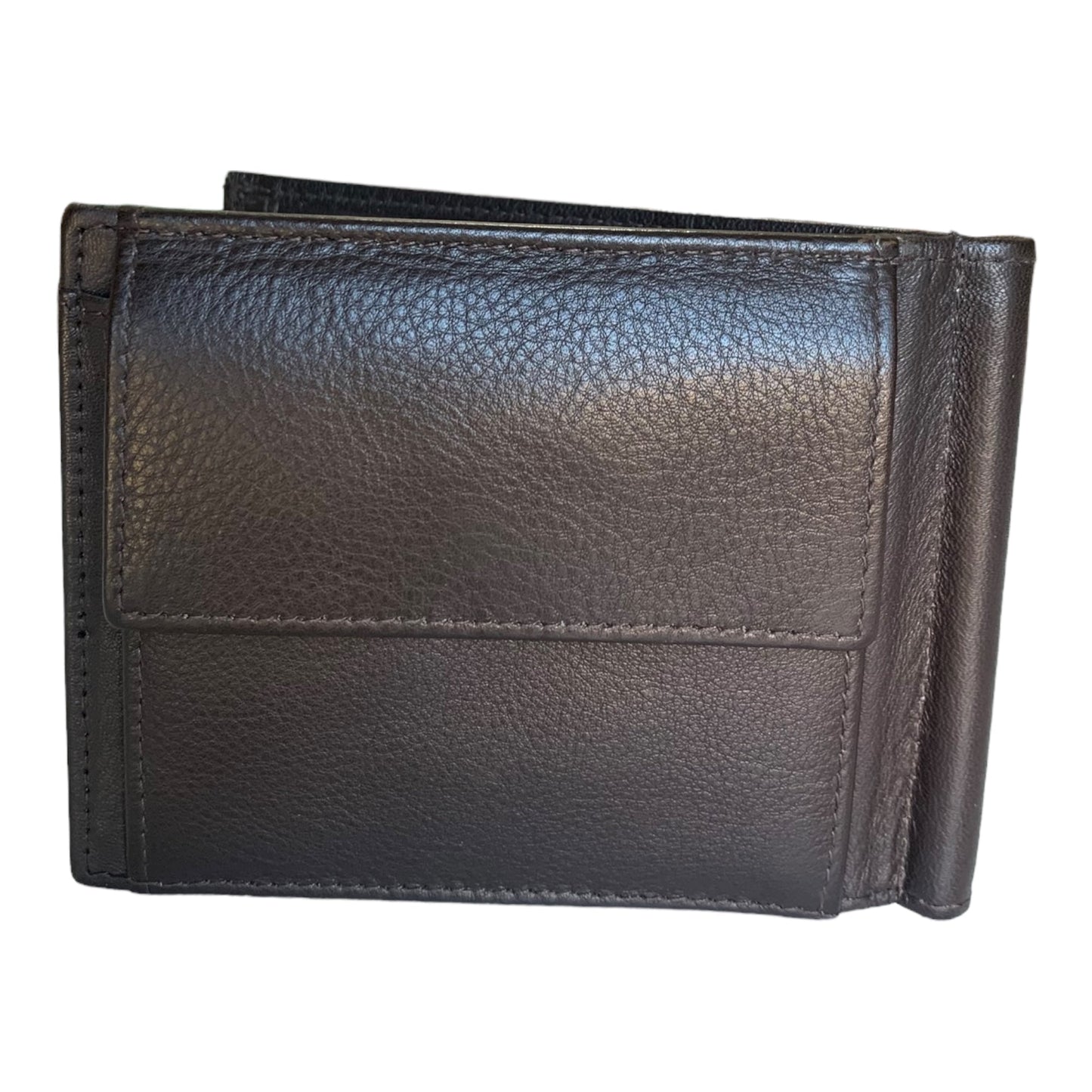 Roncato uomo Portafogli fermasoldi con molla in pelle 411913-44