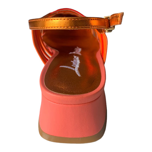 Scarpe Luciano Barachini - Chanel in pelle multicolore arancio - NL307N