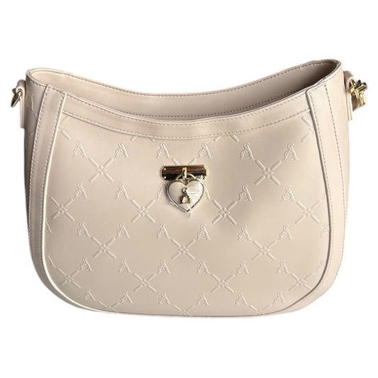 Borsa donna a spalla Atelier Du Sac Eliane ecopelle beige