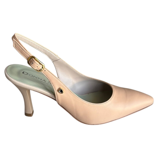 Decoltè aperto al tallone Donna Serena pelle cipria