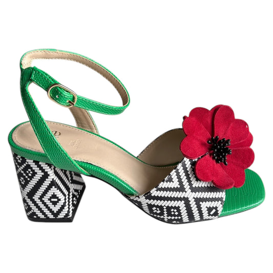 Sandali donna Exè in ecopelle multicolore Coco 925