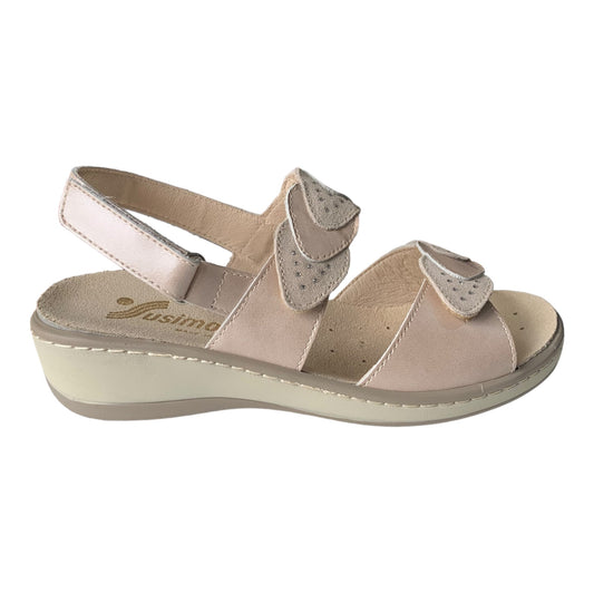 Sandalo donna pelle Susimoda linea Comfort