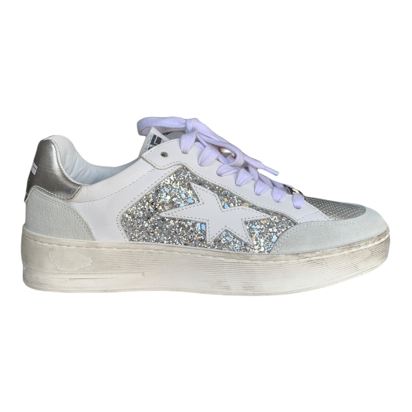 Scarpe donna Melinè Sneakers pelle PAD 571