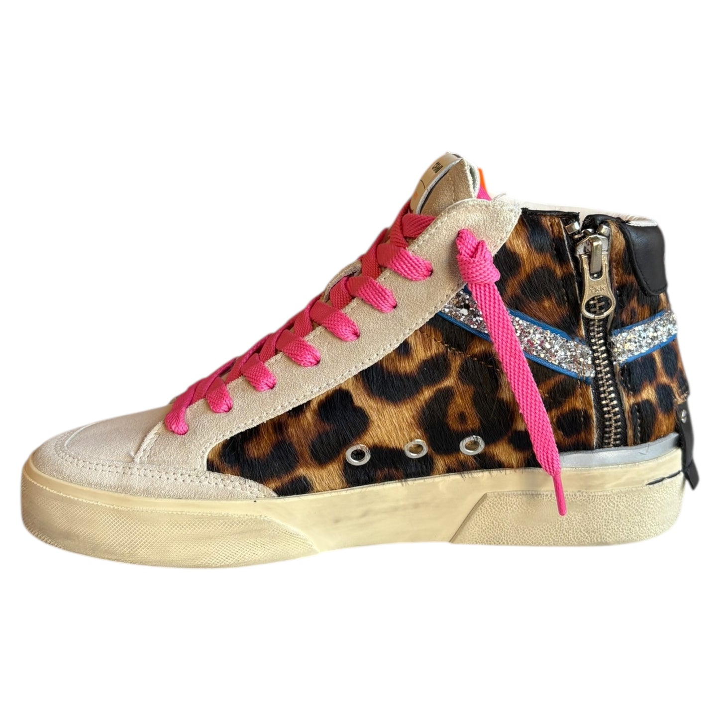 Sneaker alta donna Crime London SK8 RECUT HIGH