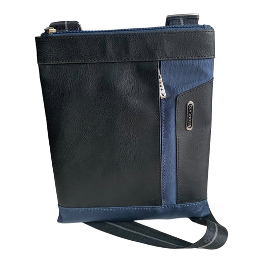 Borsello Roncato Tracolla piatta - 400866 Blu