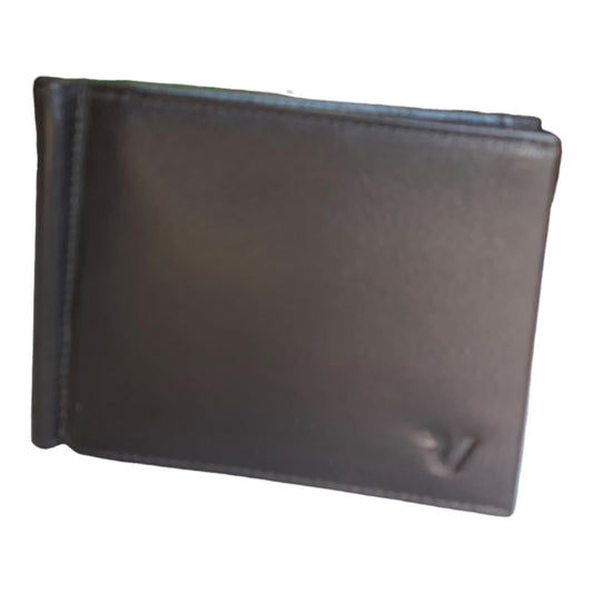 Roncato uomo Portafogli fermasoldi con molla in pelle 411913-44