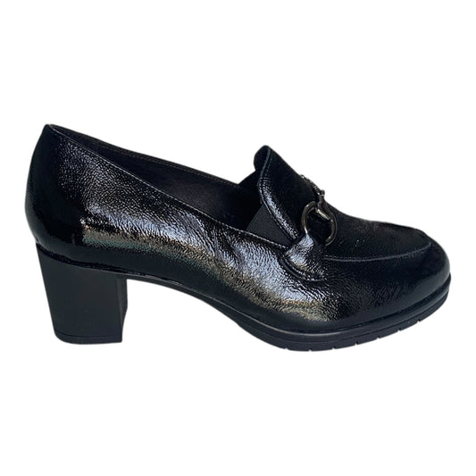Scarpe donna Susimoda - Linea Confort -. Mocassino vernice nero